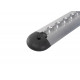 Lashing rail end piece - round - anthracite