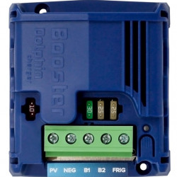 20A battery charging booster including MPPT solar charge controller in compact format