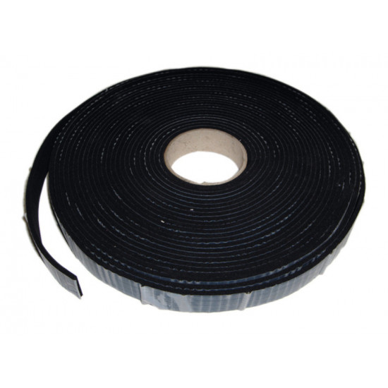 Self-adhesive foam rubber, 3mm thick, 20mm wide, 10m roll