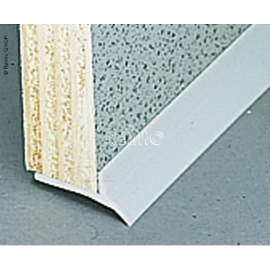 Luxury sealing strip (medium grey) Y-profile, 100m roll