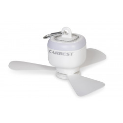 CARBEST LENE ceiling fan with LED light and battery