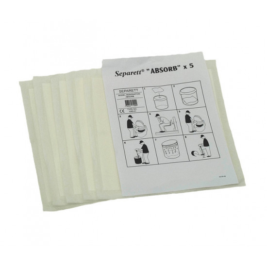 Separett Absorb, 2 pieces