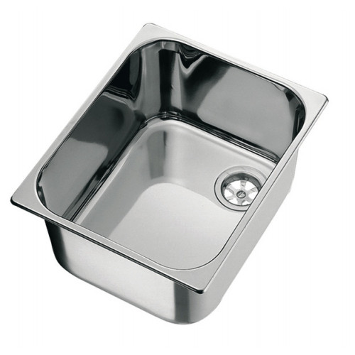 Stainless steel and glass washbasin