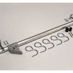 Clothes rail for rear garage, long version