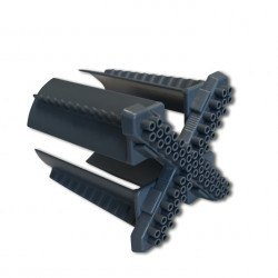 Purvario FLEXXI 100 Bottle and Glass Holder - Anthracite