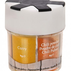 6-compartment spice shaker