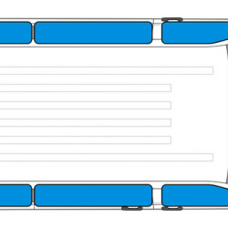 Isoflex thermal mat for VW T3/T4 short wheelbase - complete set - 8 pieces