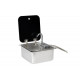 Sink with glass cover