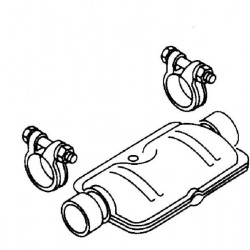 Exhaust silencer for Air Top 3500