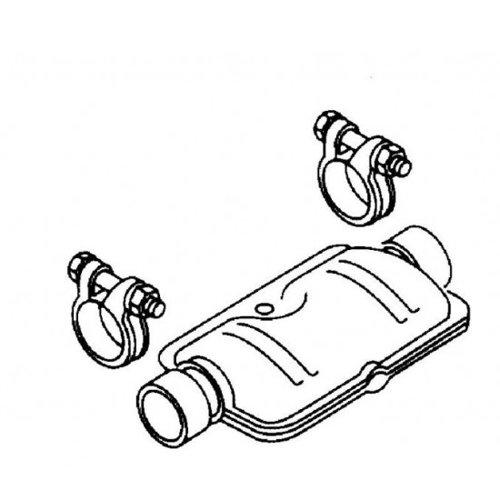 Exhaust silencer for Air Top 3500