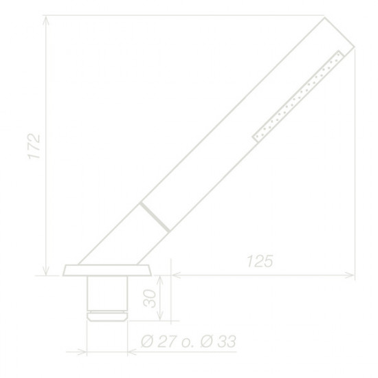 TREND E shower set - with 1/2" connection