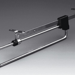 Wardrobe pull-out, steel, 250mm