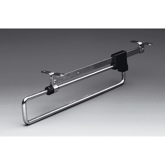 Wardrobe pull-out, steel, 250mm