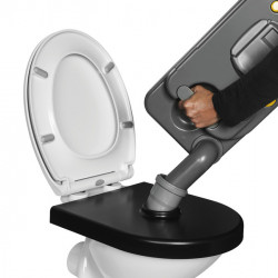 Toilet waste disposal aid - Black