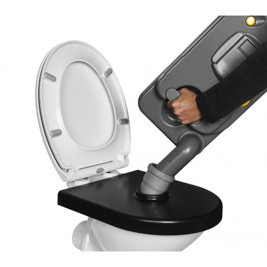 Toilet waste disposal aid - Black