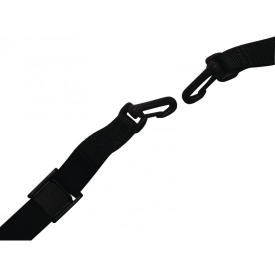 Adjustable straps for bicycle carriers