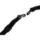 Adjustable straps for bicycle carriers