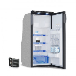 Compressor refrigerator SLIM90 CHR - 80 + 10 l - Black