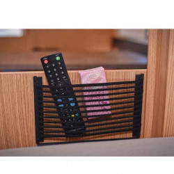 KIIPR-Mini Storage Net Set 1, for 200mm installation width, black lined