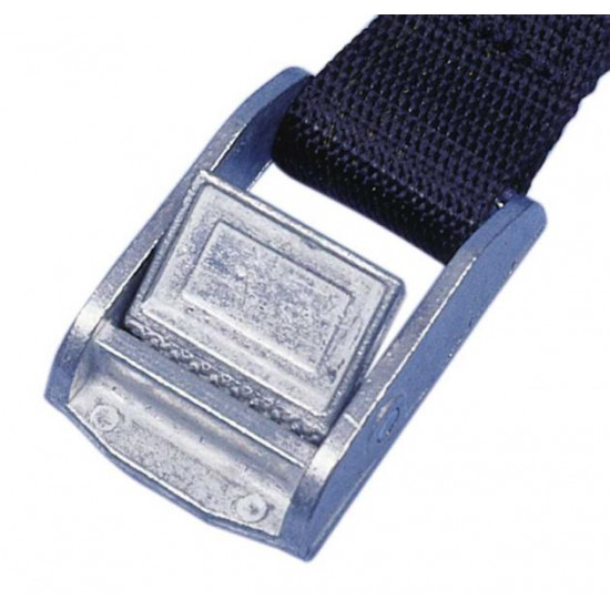 Clamping lock for tensioning strap
