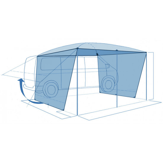 Mauritius Premium sunshade