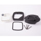 Euro garage lock 30 mm - White