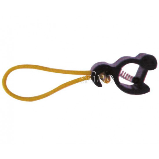 Fabric tension clamp with spring, 2 pieces
