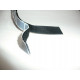 Self-adhesive hook and loop tape, 20mm wide, black, 5m length