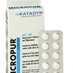 Micropur Classic - MC 10T - 40 tablets for a total of 400 l