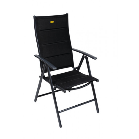 Ischia Mega Comfort camping chair - 7-way adjustable