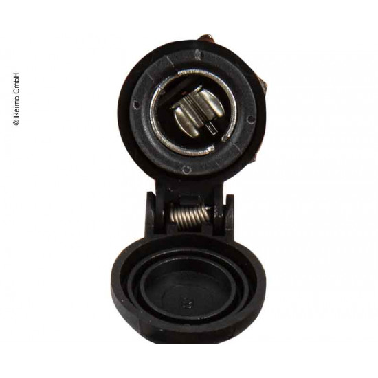 12V flush-mounted socket