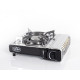 Camp4 Gas Cartridge Stove with Ignition Safety Device GOURMET, Stainless Steel