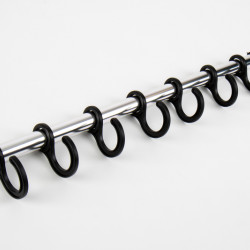 Tent wardrobe for hanging on tent poles