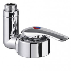 Countertop mixer Twist chrome with switch
