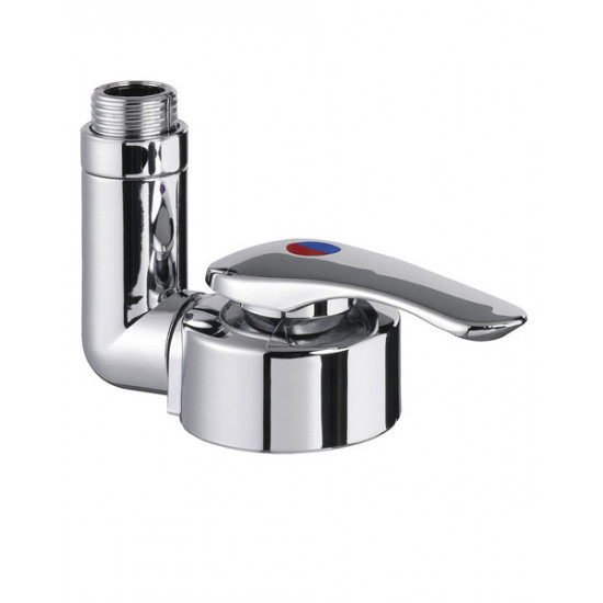 Countertop mixer Twist chrome with switch