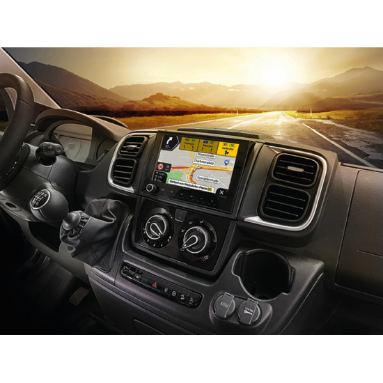 Xzent X-F275 Infotainer / Naviceiver for Fiat Ducato and similar models from 2006 onwards