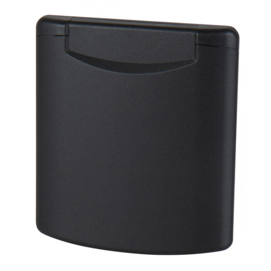 CEE socket with magnetic closure - Black