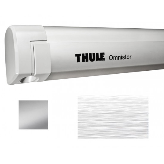 Omnistor 5200 motorized awning, 12V, anodized, 3.55m fabric Mystic Grey