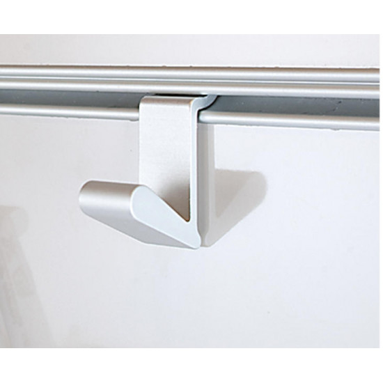 Silver hook 15x24x34mm, aluminum