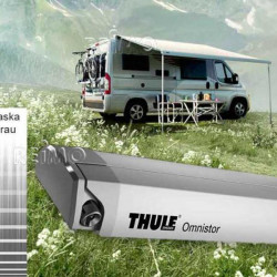 Thule roof awning 6200, length: 3.50m, silver housing
