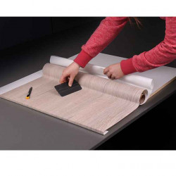 Self-adhesive furniture foil - 62 x 230 cm - matte black decor
