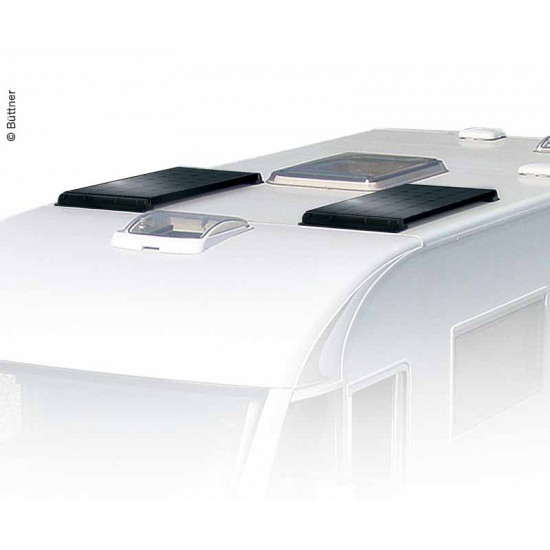 Solar systems for caravans - complete systems from the MT series "Black Line"