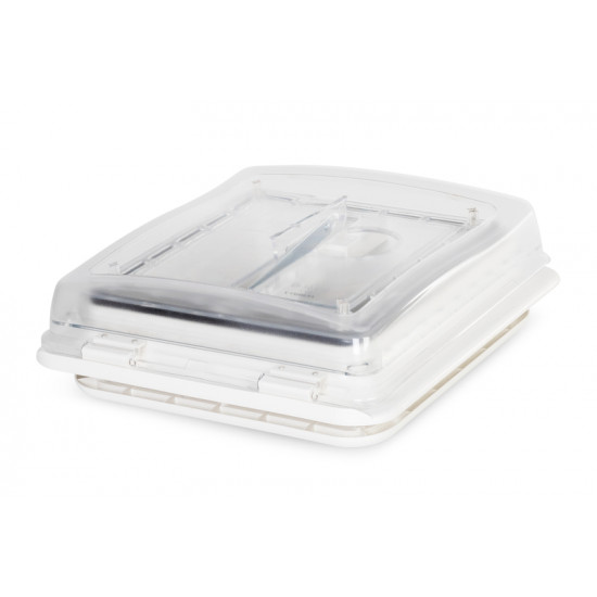 W365 x H365 mm PowerVent roof vents With Fan - White opaque 2.3 kg