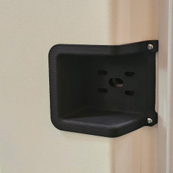 HEOSafe adapter for additional lock 120134 - Black