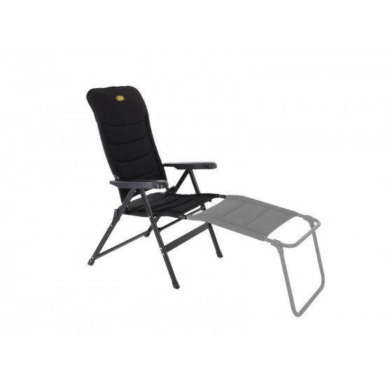 Malaga Breeze camping chair - Upholstered with black mesh fabric