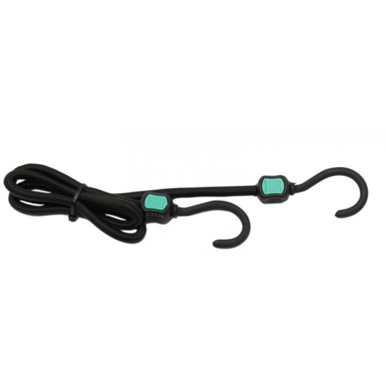 Elastic band with hook, 100cm long