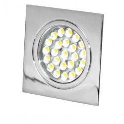 12V LED recessed spotlight - Chrome