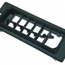 Rectangular fan RL black