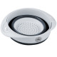 Silicone bowl and sieve - White / Grey