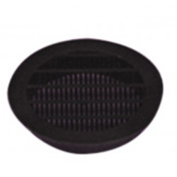 Ventilation grille Ø 100 mm - brown